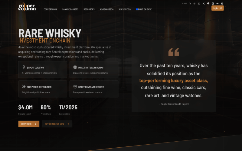 CopperColumn screenshot 1