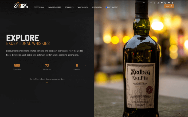 CopperColumn screenshot 2